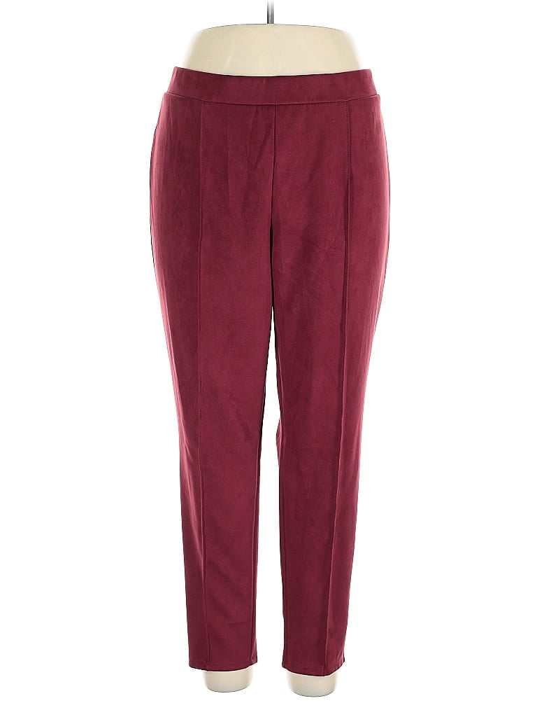 Click to view more detailed imagery on our partner's website Pre-owned Jason Wu Casual Pants In Burgundy