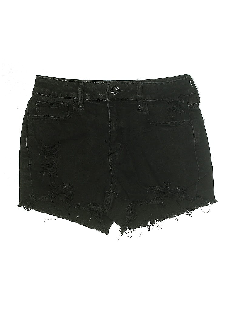 Click to view more detailed imagery on our partner's website Pre-owned So Denim Shorts In Black
