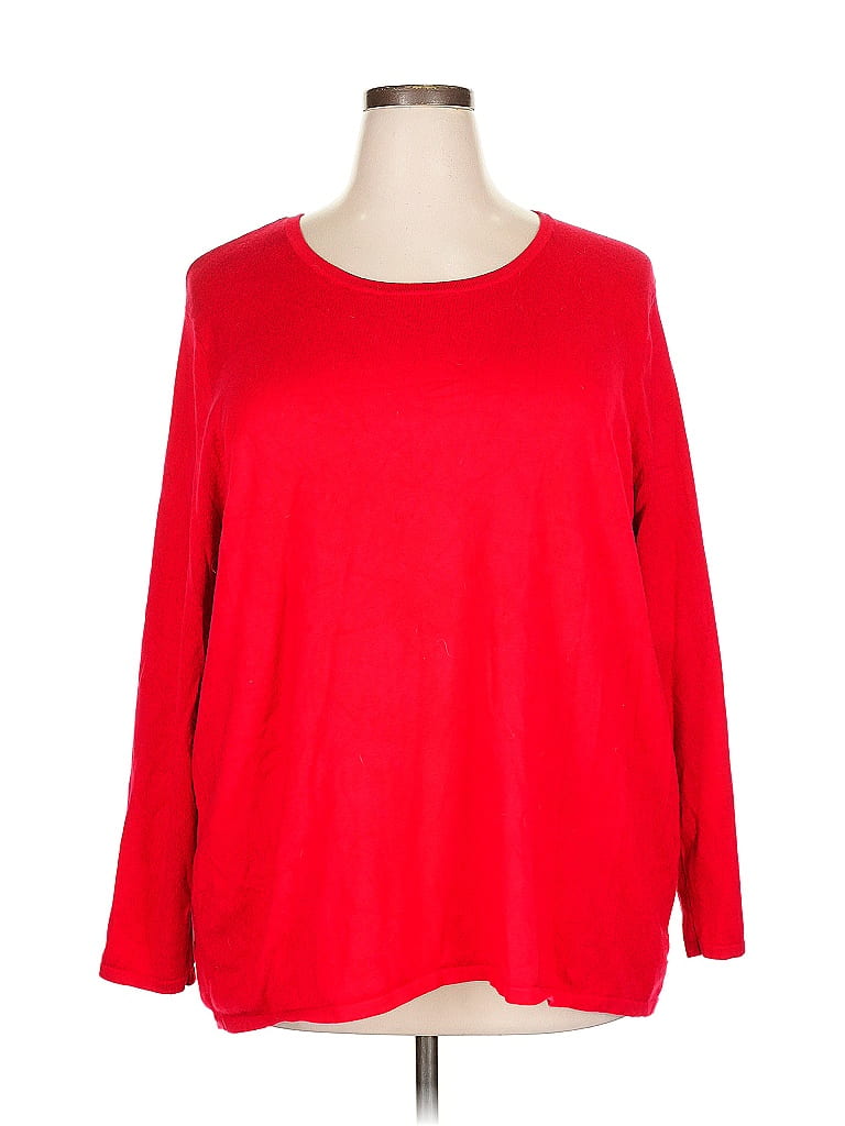 Click to view more detailed imagery on our partner's website Pre-owned Erin London 3/4 Sleeve T-shirt In Red