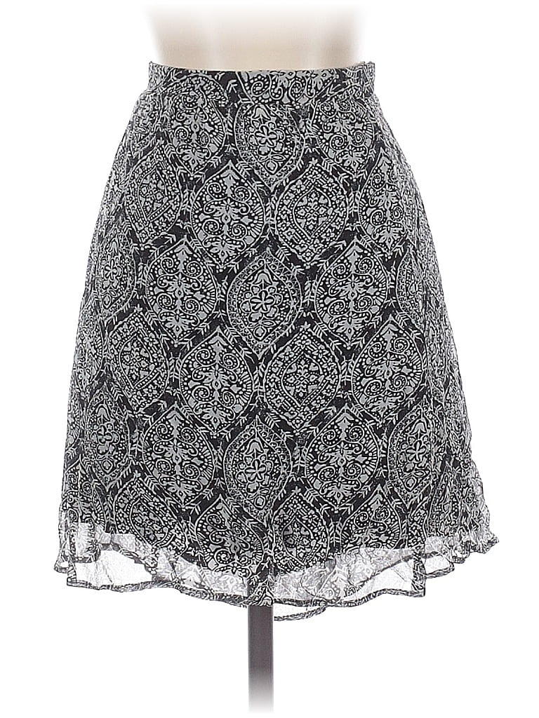 Pre-owned Ella Moss Formal Skirt In Black