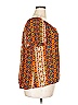 Xhilaration Orange Short Sleeve Blouse Size XXL - photo 4