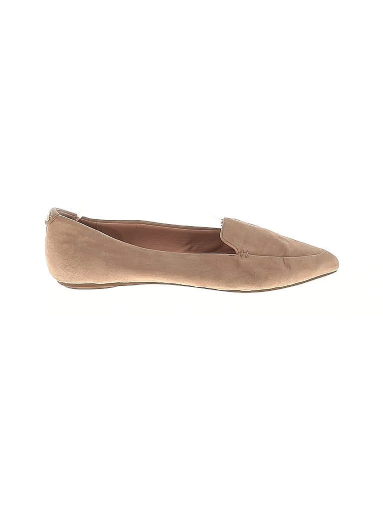 Pre-owned Taryn Rose Flats In Brown