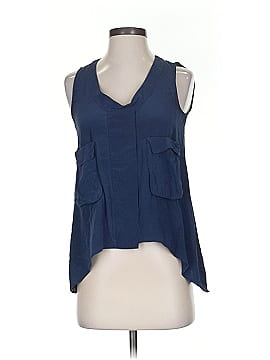 Bcbgmaxazria Sleeveless Silk Top