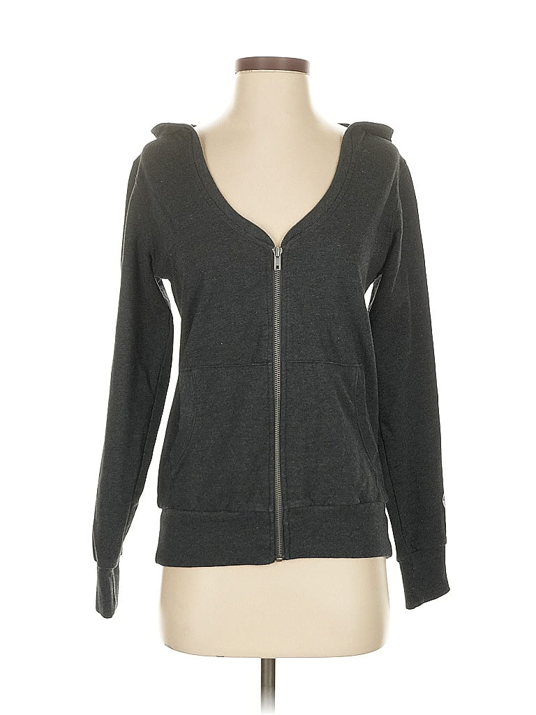 Pre-owned Ouray Zip Up Hoodie In Gray