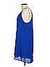 Tempted 100% Polyester Blue Sleeveless Blouse Size S - photo 5