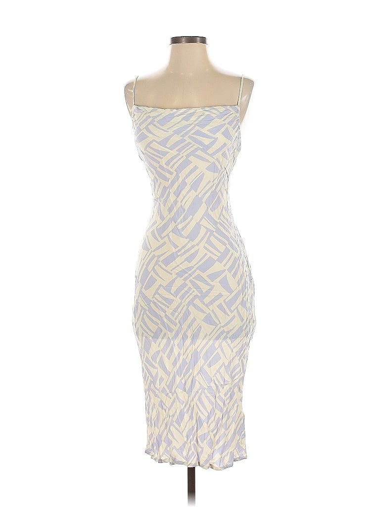 Pre-owned Rvca Cocktail Dress In Gray