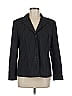 Nordstrom Stripes Gray Wool Blazer Size 8 - photo 1