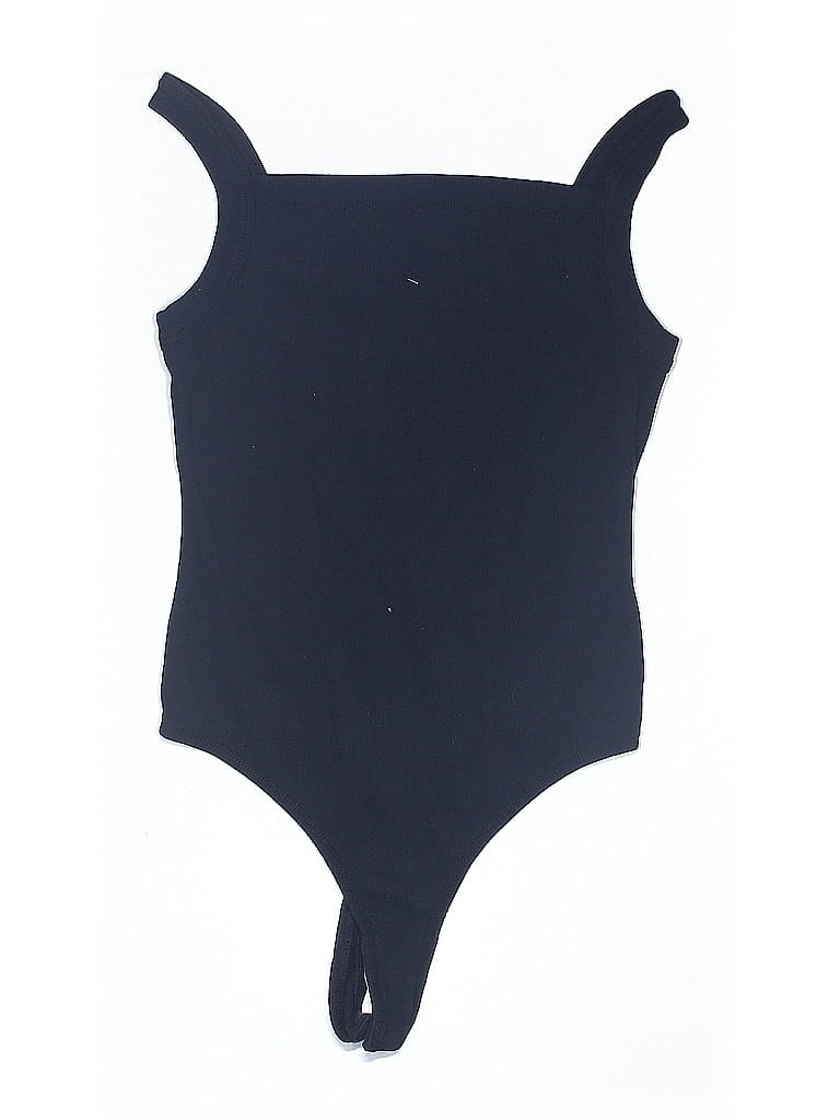 Pre-owned Pilcro Bodysuit In Black