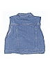 Assorted Brands 100% Cotton Blue Denim Vest Size 5 - 6 - photo 2