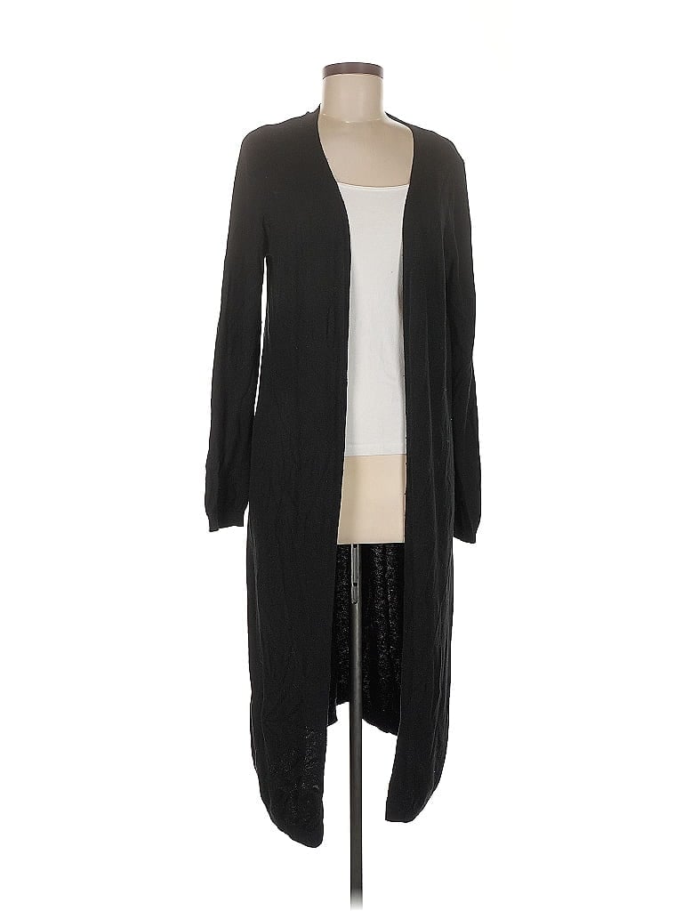Pre-owned T Tahari Cardigan Sweater In Black