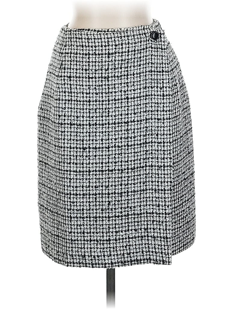 Pre-owned Express Casual Skirt In Gray