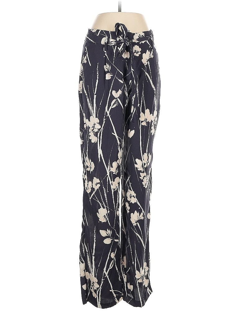 Pre-owned Zara Basic Casual Pants In Blue