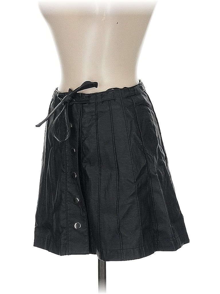 Pre-owned Free People Casual Skirt In Black