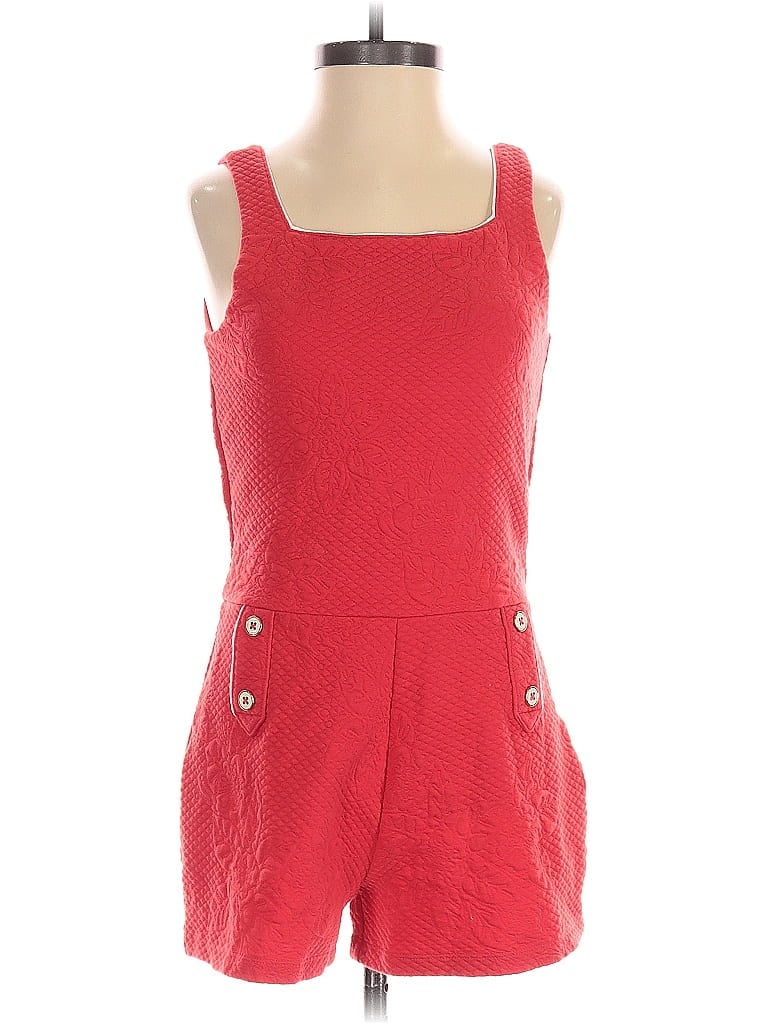Pre-owned Jane And Janie Romper In Red