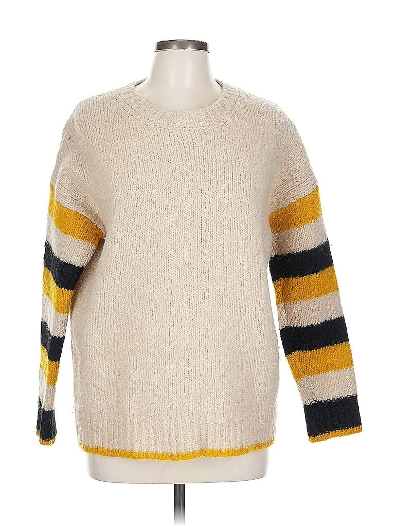 Pre-owned La Doublej Wool Pullover Sweater In Brown