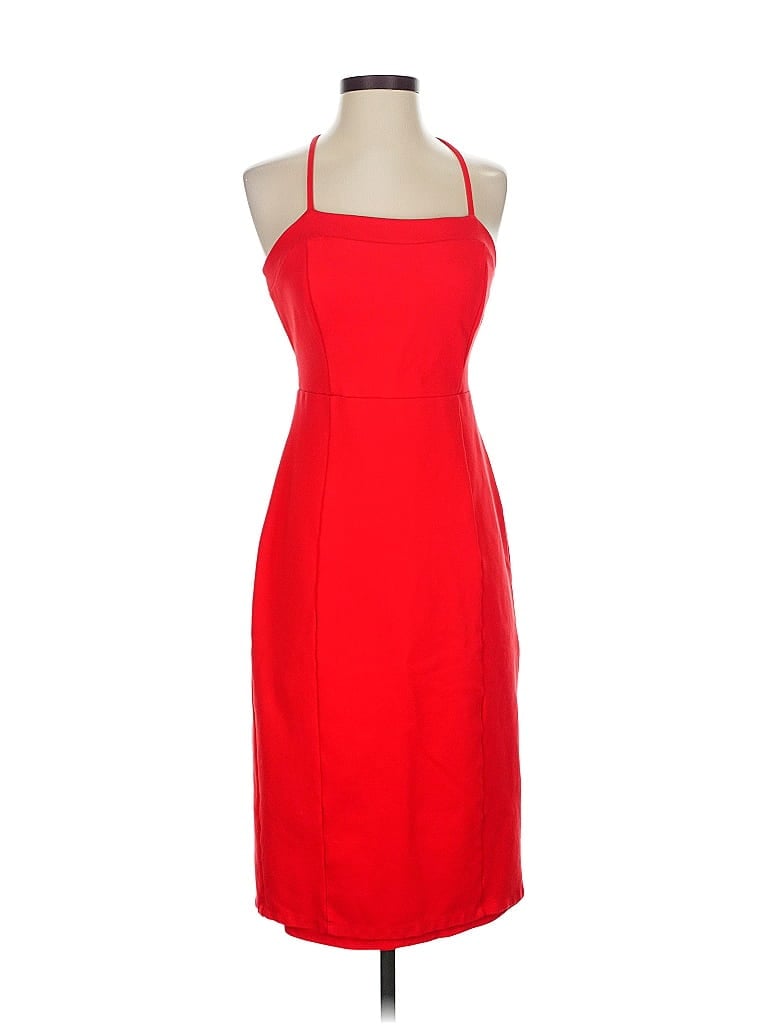 Click to view more detailed imagery on our partner's website Pre-owned Lulus Cocktail Dress In Red