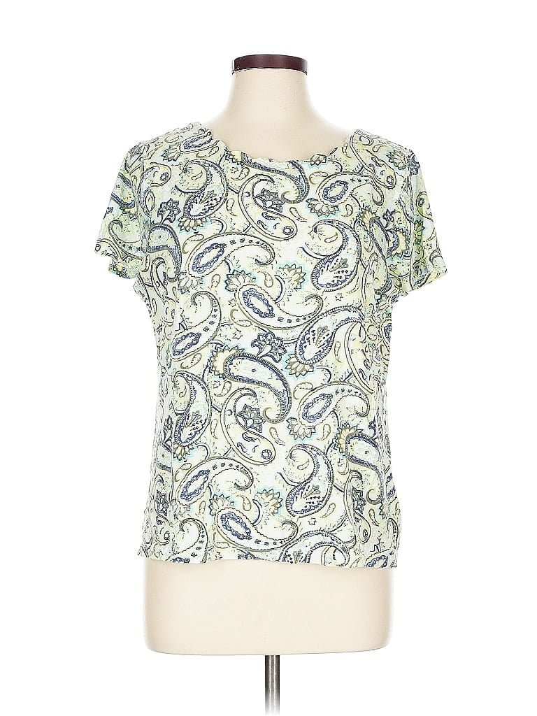 Click to view more detailed imagery on our partner's website Pre-owned Talbots Short Sleeve T-shirt In White