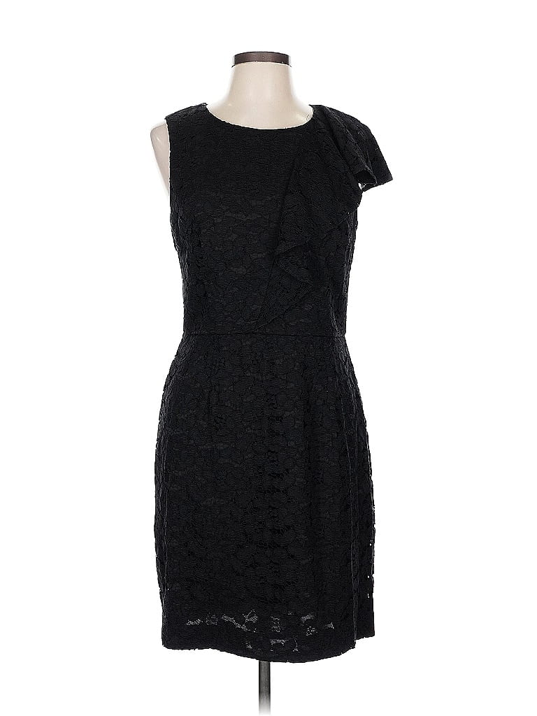 Pre-owned Trina Trina Turk Cocktail Dress In Black