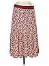 Max Studio Print Red Casual Skirt Size S - photo 1