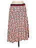 Max Studio Print Red Casual Skirt Size S - photo 2