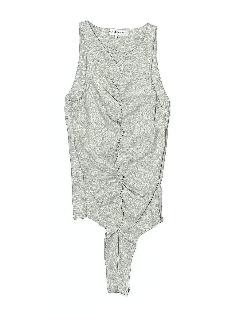 Pre-owned Weworewhat Bodysuit In Gray