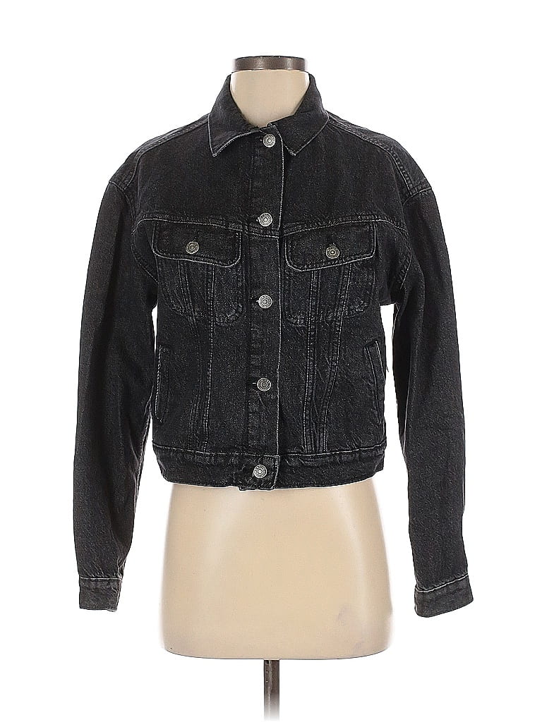 Pre-owned Old Navy Denim Jacket In Black