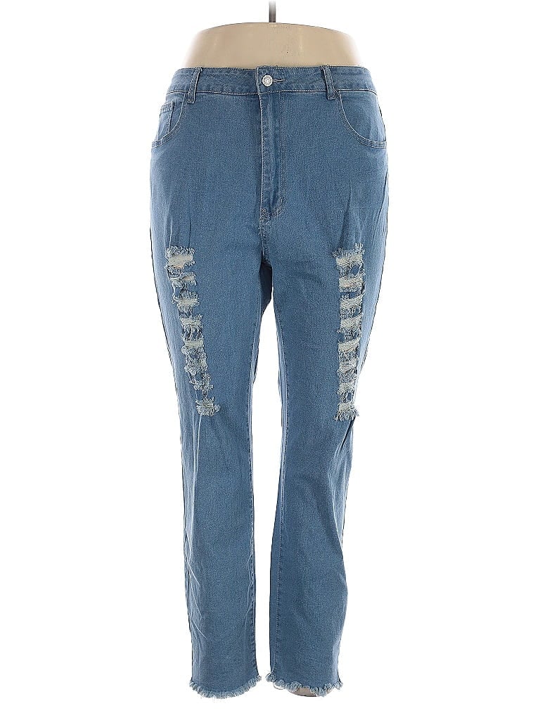 Pre-owned Shein Jeans In Blue