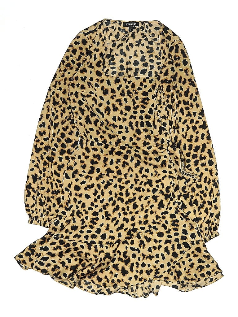 Click to view more detailed imagery on our partner's website Pre-owned Express Cocktail Dress In Brown