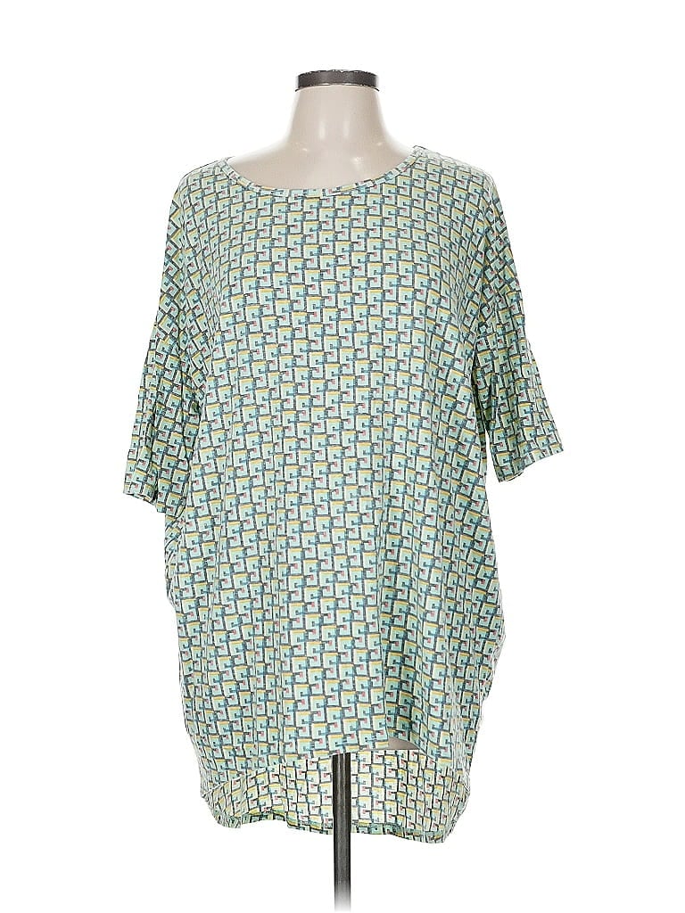 Pre-owned Lularoe Kimono In Green