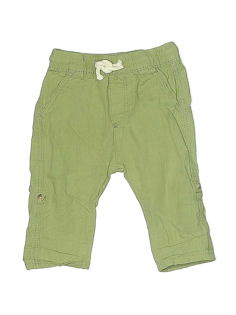 Pre-owned H&m Babies' Cargo Pants In Green