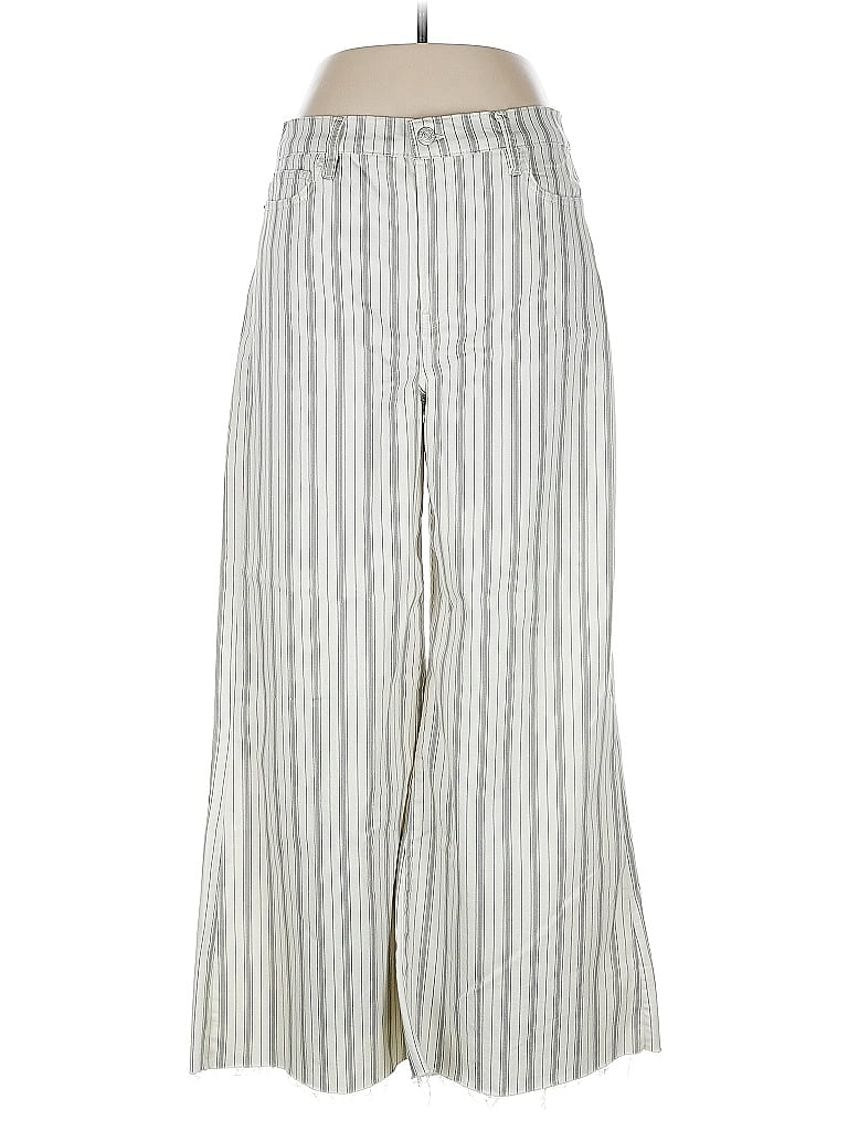 Pre-owned Frame Jeans In Gray