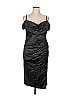 B. Darlin Black Cocktail Dress Size 14W - photo 1