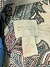 Chico's 100% Cotton Paisley Gray Silver 3/4 Sleeve Blouse Size Sm (0) - photo 7