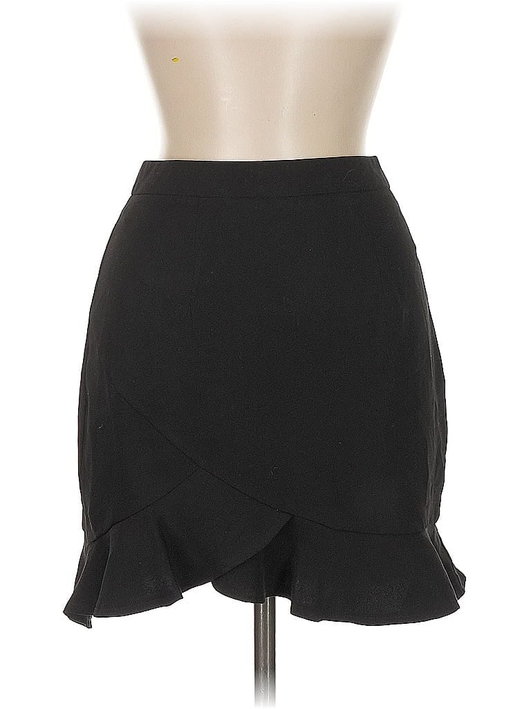 Pre-owned Superdown Formal Skirt In Black