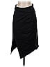 JNSQ Solid Black Casual Skirt Size 2 - photo 1