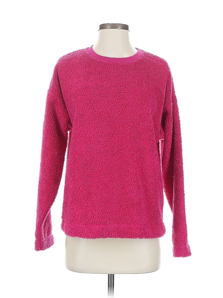 Pre-owned Ann Taylor Loft Pullover Sweater In Pink