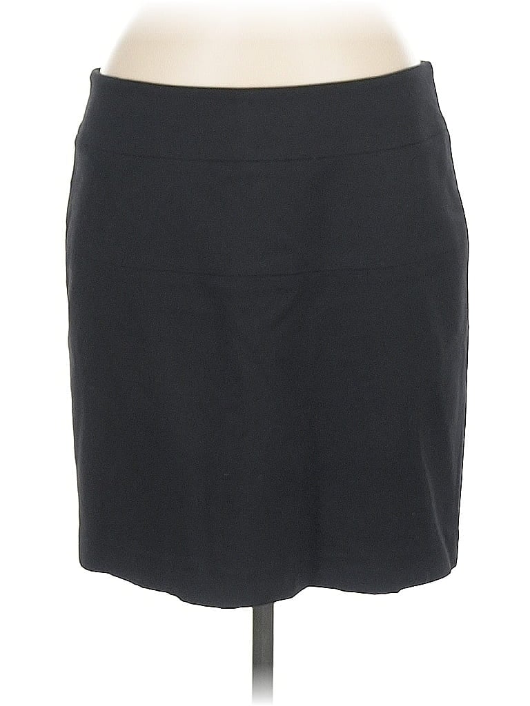 Pre-owned Inc International Concepts Casual Skirt In Black