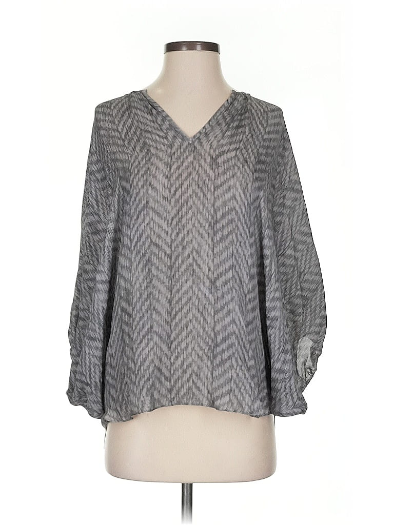 Pre-owned Acrobat 3/4 Sleeve T-shirt In Gray