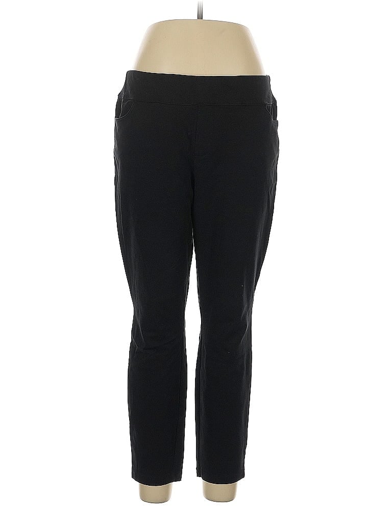 Pre-owned Susan Graver Active Pants In Black