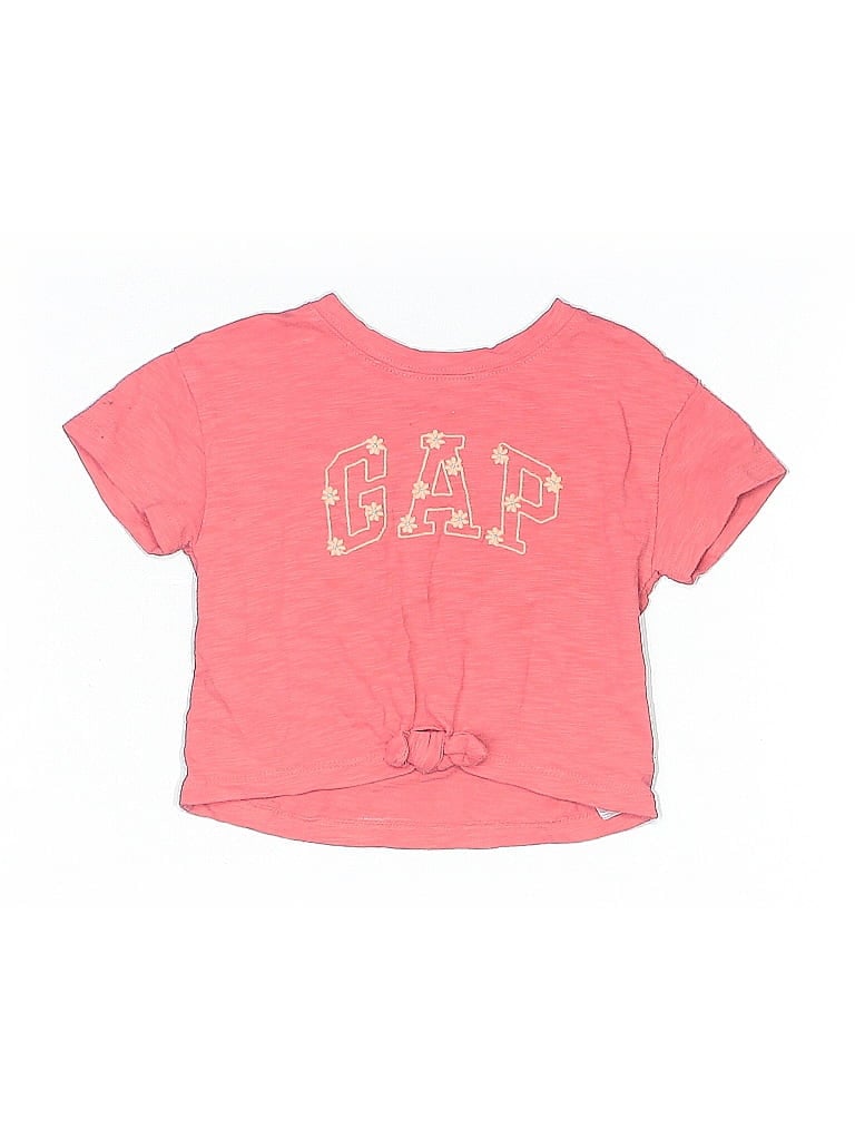 Click to view more detailed imagery on our partner's website Pre-owned Baby Gap Kids' Short Sleeve T-shirt In Pink
