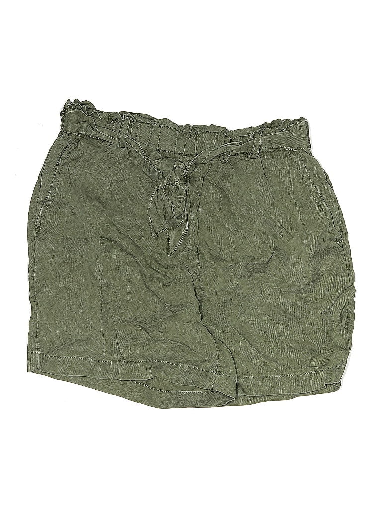 Pre-owned Ellen Tracy Cargo Shorts In Green
