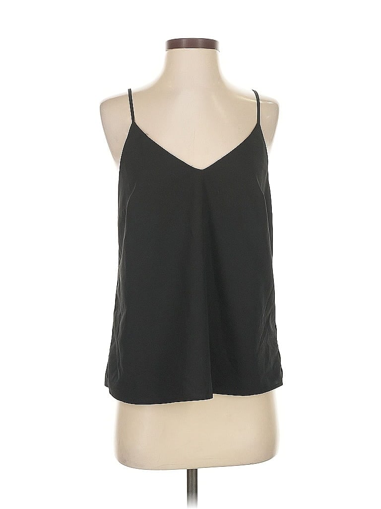 Pre-owned A New Day Sleeveless Top Black Halter Neckline Tops