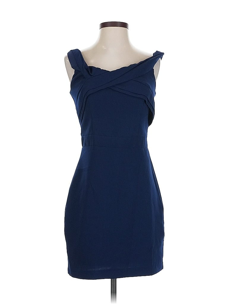 Click to view more detailed imagery on our partner's website Pre-owned Adelyn Rae Cocktail Dress In Blue