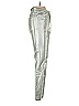 J Brand Metallic Green Silver Jeans Size 24 waist - photo 4