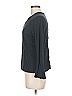 Johnston & Murphy 100% Rayon Gray Black 3/4 Sleeve Top Size M - photo 5