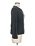 Johnston & Murphy 100% Rayon Gray Black 3/4 Sleeve Top Size M - photo 4