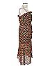 Elliatt Floral Red Cocktail Dress Size L - photo 4
