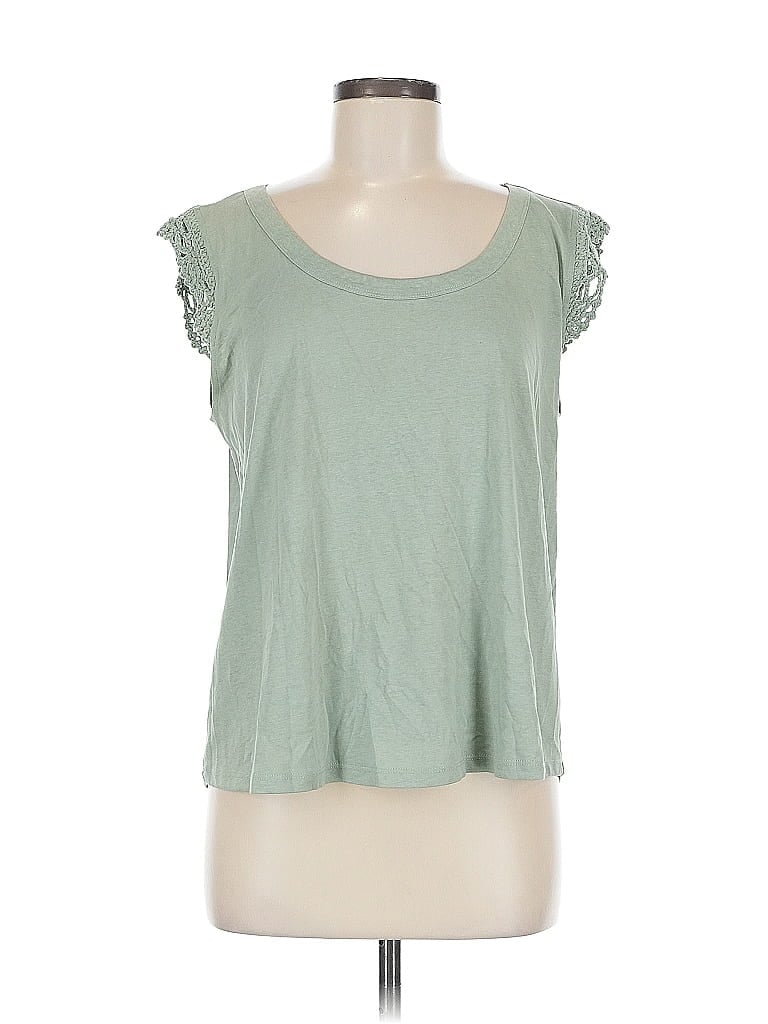 Pre-owned Kori America Sleeveless T-shirt In Green