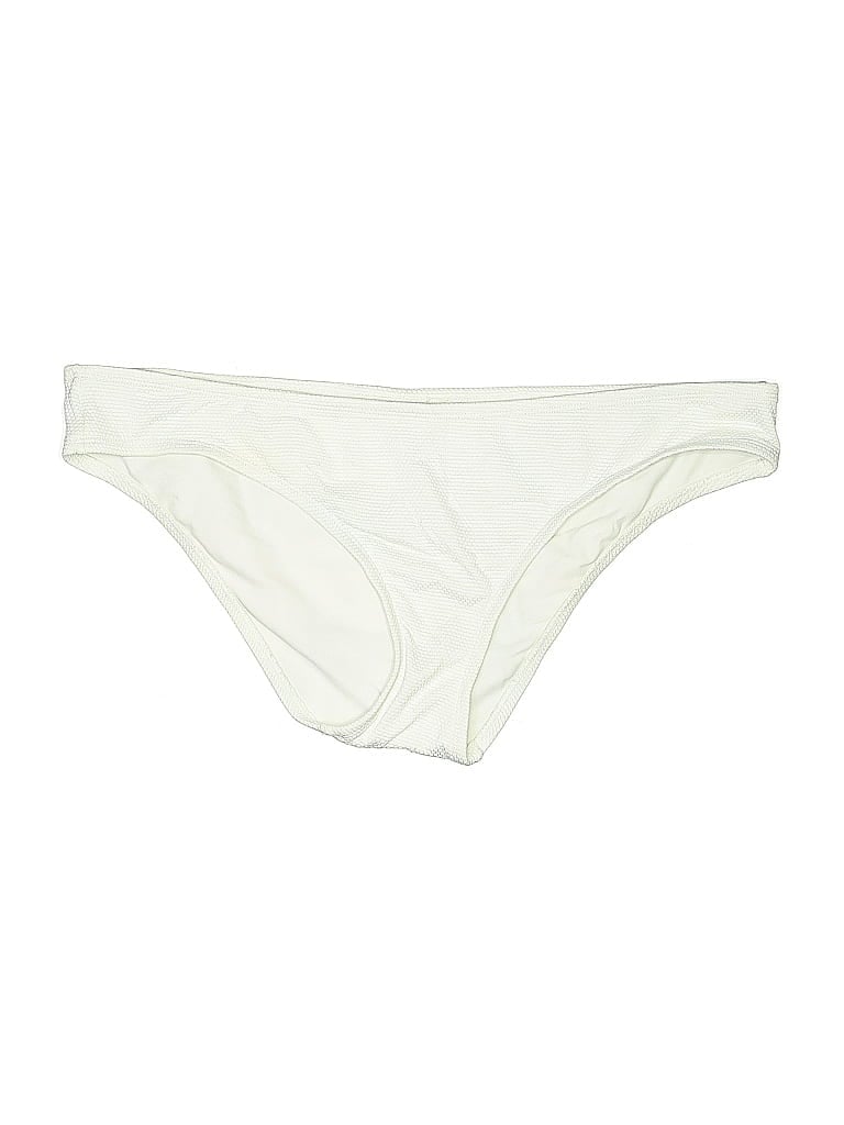 Pre-owned Kona Sol Swimsuit Bottoms In White