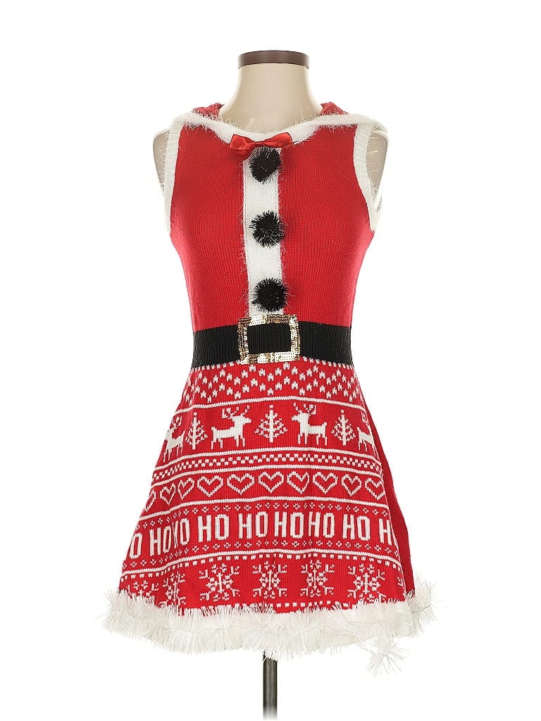 Pre-owned No Boundaries Casual Dress In Red